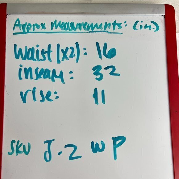 Rustler Vintage Jeans 32 x 32 Black Tapered Bootcut Denim Mens Regular Fit - Picture 8 of 8